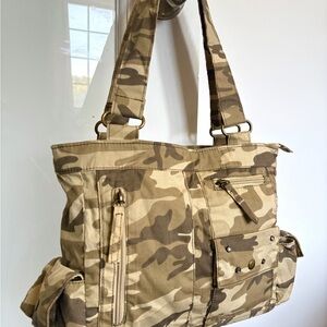 Y2K Camouflage Shoulder/tote Bag